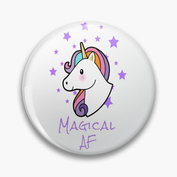 Artikelvorschau, Magisches AF süßes Einhorn entworfen und verkauft von BosunDesigns.