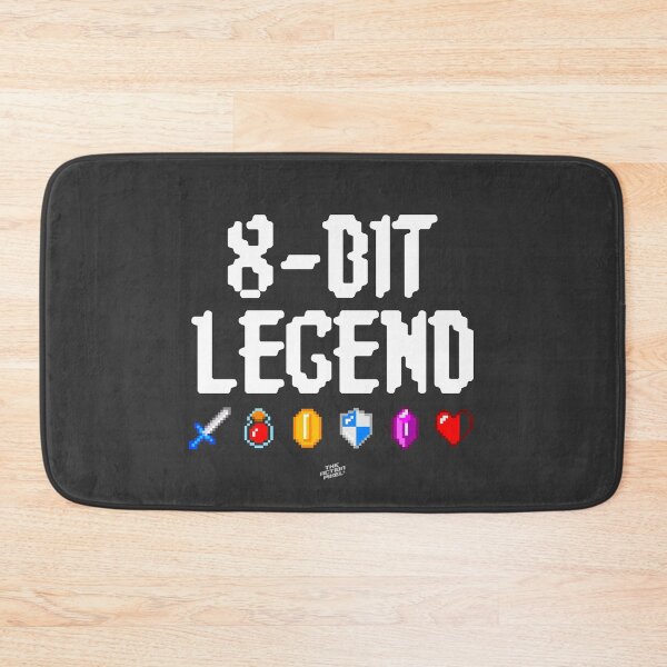 Item preview, 8-Bit Legend designed and sold by TheActionPixel.
