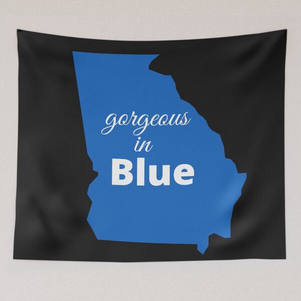Item preview, Georgia is gorgeous in blue designed and sold by morrismorgan.