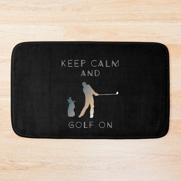 Item preview, Keep Calm and Golf On - Golf Lovers designed and sold by ColorfulMystic.