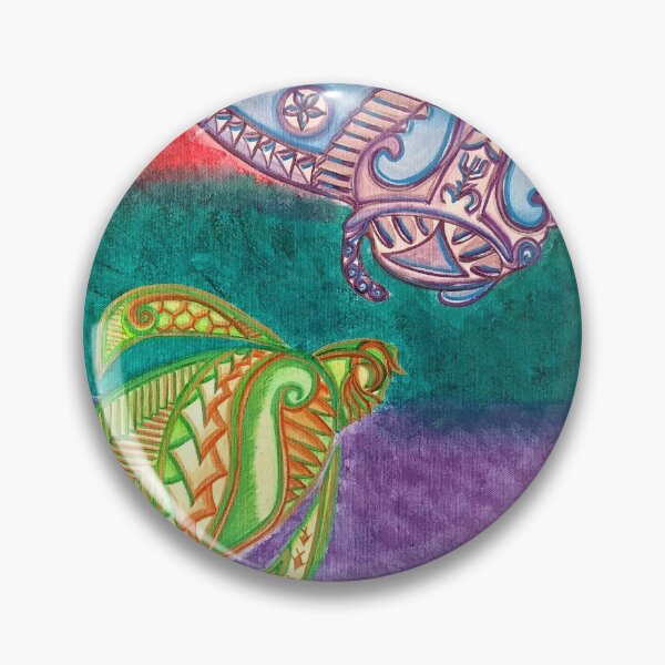 Artikelvorschau, Polynesische Schildkröte und Stachelrochen entworfen und verkauft von sdauria2015.