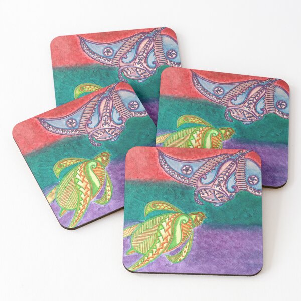 Item preview, Polynesian Turtle and Stingray  designed and sold by sdauria2015.