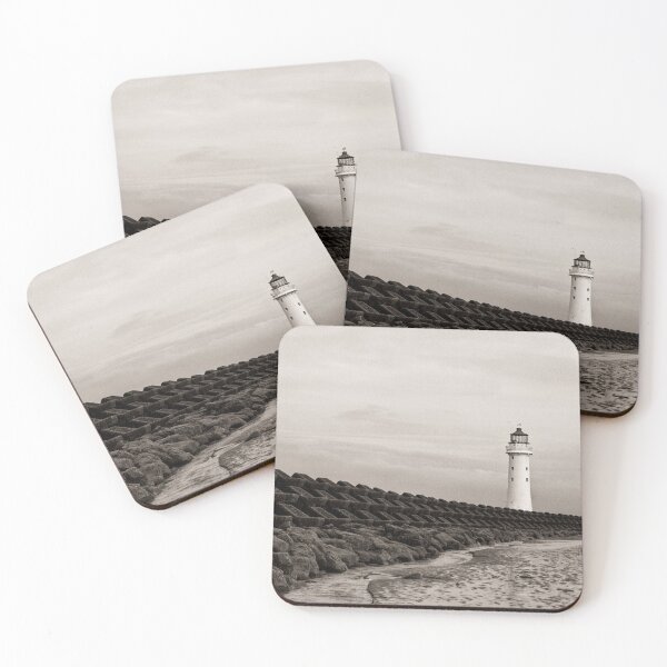 Item preview, Lighthouse and seawall designed and sold by bcash.