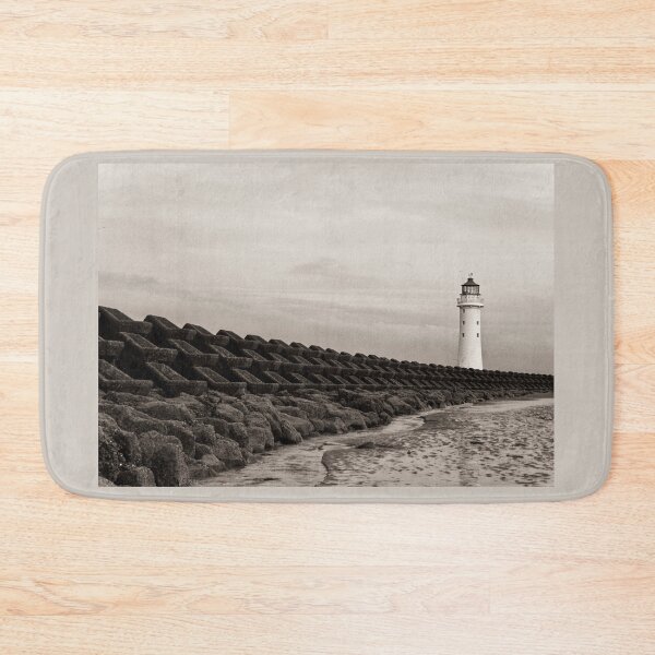Item preview, Lighthouse and seawall designed and sold by bcash.