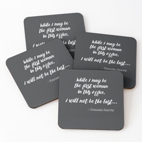 Item preview, While I May Be the First Woman in this Office, I Will Not Be the Last Vice President Elect Kamala Harris VP Speech Election 2020  designed and sold by gkao.