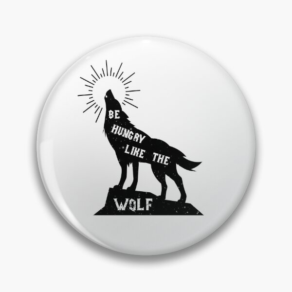 Item preview, Be Hungry Like Wolf - Howling Wolf designed and sold by aMortalArtist.