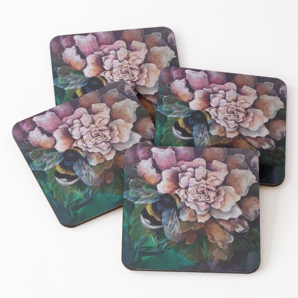 'B' Coasters (Set of 4)