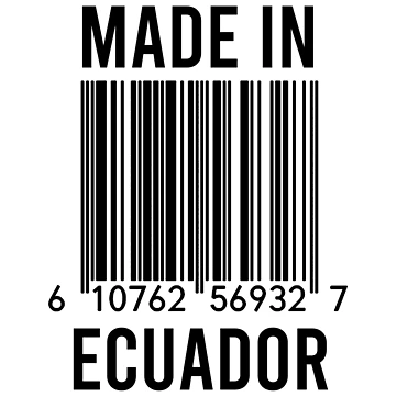 Artwork thumbnail, Made In Ecuador by RandomStuffShop