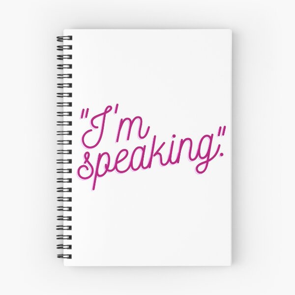 Item preview, "I'm Speaking" Kamala Harris 2020 designed and sold by CJ Vanderbeek.