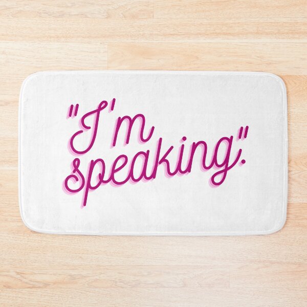 Item preview, "I'm Speaking" Kamala Harris 2020 designed and sold by CJ Vanderbeek.