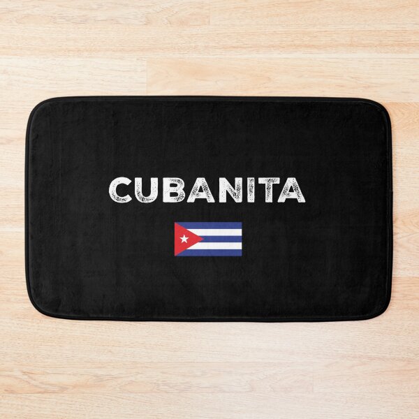 Item preview, Cubanita Cuban girl flag designed and sold by Rustic Valley Studio.