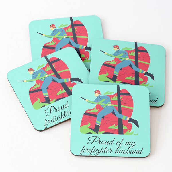 Item preview, Proud Of My Firefighter Husband designed and sold by Mamibo.