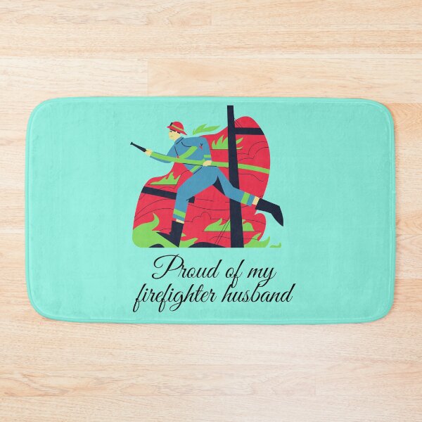 Item preview, Proud Of My Firefighter Husband designed and sold by Mamibo.