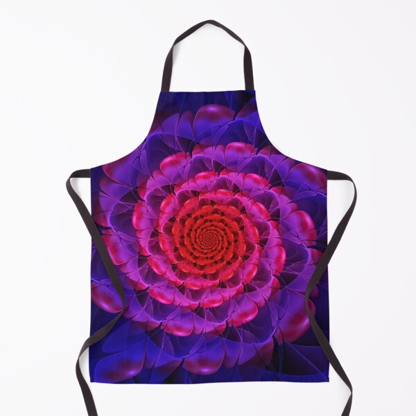 Artikelvorschau, Aufstieg einer Vermilion Rose Fractal Spiral Bloom entworfen und verkauft von San Jaya Prime.