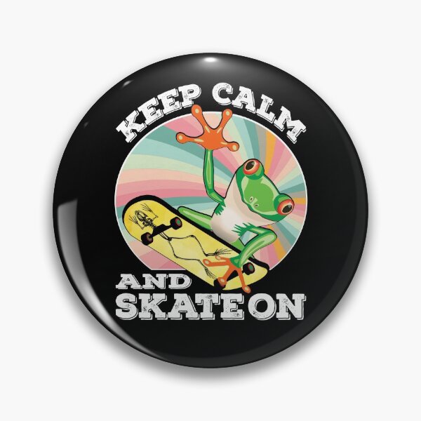 Item preview, Golden Frog On Skateboard Design Gift idea, Yallow board, Keep Calm And Skate On, Gift Idea for Anniversary, Wedding, Mother's Day, Father's Day, Graduation, Thanksgiving, Christmas & New Year's Day. designed and sold by KHRO.