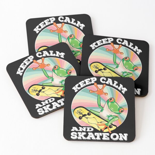 Item preview, Golden Frog On Skateboard Design Gift idea, Yallow board, Keep Calm And Skate On, Gift Idea for Anniversary, Wedding, Mother's Day, Father's Day, Graduation, Thanksgiving, Christmas & New Year's Day. designed and sold by KHRO.