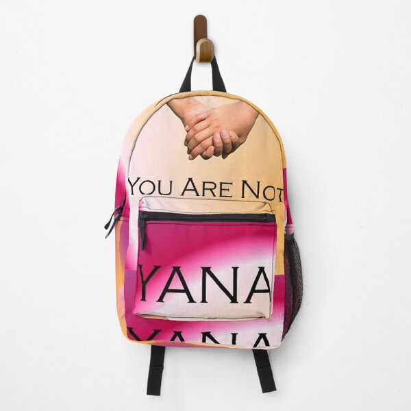 Item preview, YANA 2 "You are not alone" solidarity fraternity friendship love comfort support blue hands designed and sold by dragonemma.