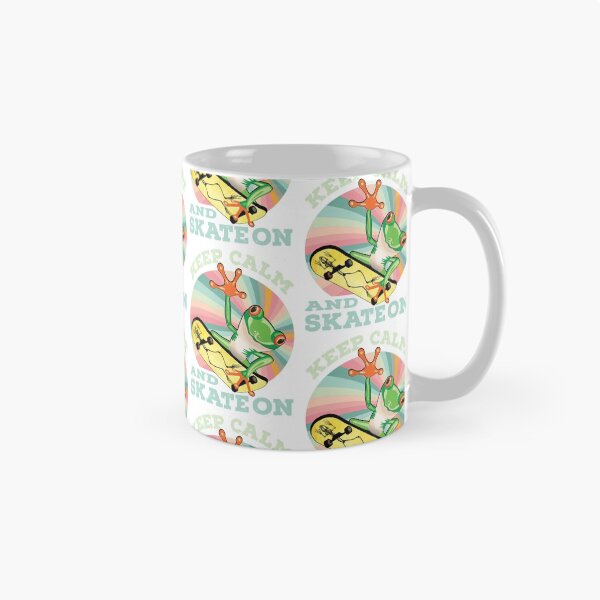 Item preview, Frog On Skateboard Design Gift idea,Keep Calm And Skate On, Gift Idea for Anniversary, Wedding, Mother's Day, Father's Day, Graduation, Thanksgiving, Christmas & New Year's Day. designed and sold by KHRO.