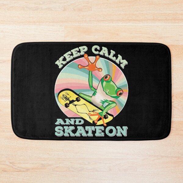 Item preview, Frog On Skateboard Design Gift idea,Keep Calm And Skate On, Gift Idea for Anniversary, Wedding, Mother's Day, Father's Day, Graduation, Thanksgiving, Christmas & New Year's Day. designed and sold by KHRO.