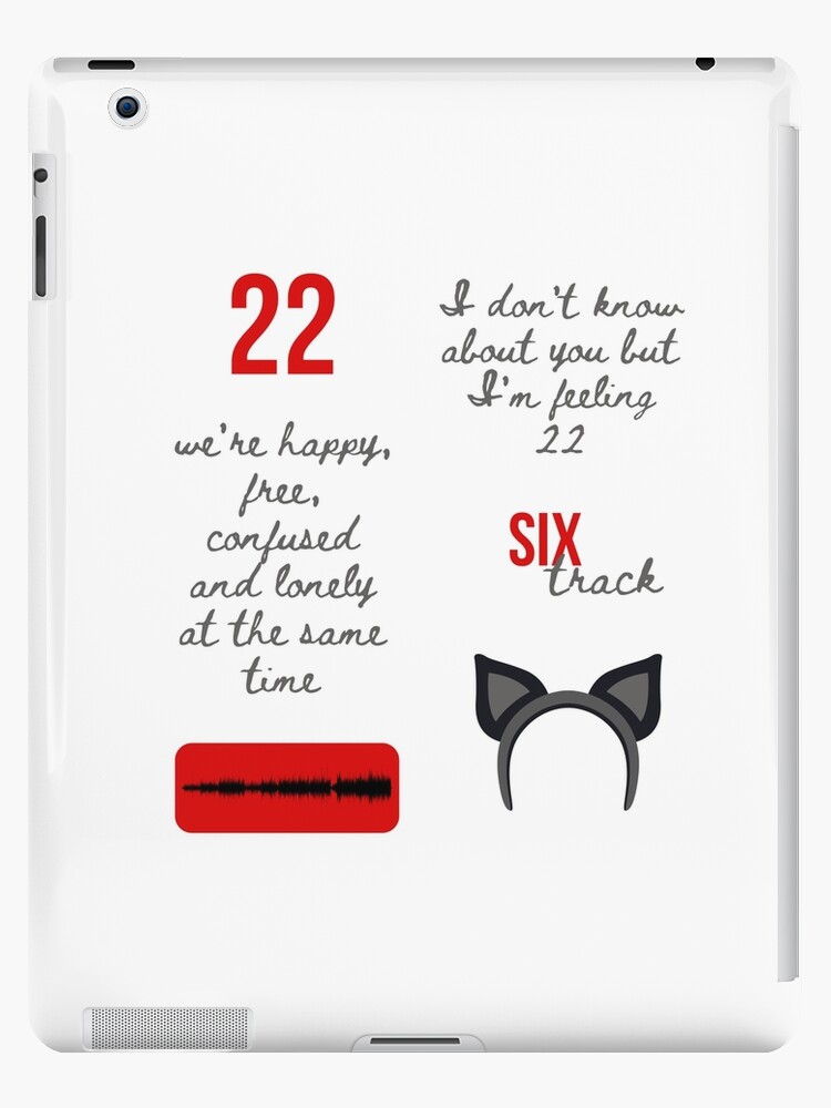 Back to December Taylor Swift iPad Case & Skin for Sale by claireletters