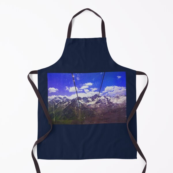 Item preview, view of the snowy peaks of the mountains from the cable car. designed and sold by Adelaide-Lkn.
