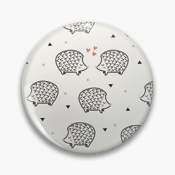 Item preview, Hedgehogs black lines seamless pattern designed and sold by Riga Sutherland.