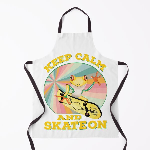 Item preview, Golden Frog On Skateboard Design Gift idea, Yallow board, Frog On Skateboard T Shirt, Keep Calm And Skate On. designed and sold by KHRO.