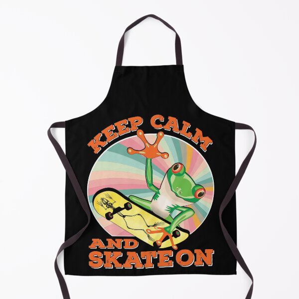 Item preview, Frog On Skateboard Design Gift idea, Yallow board, Frog On Skateboard T Shirt, Keep Calm And Skate On. designed and sold by KHRO.
