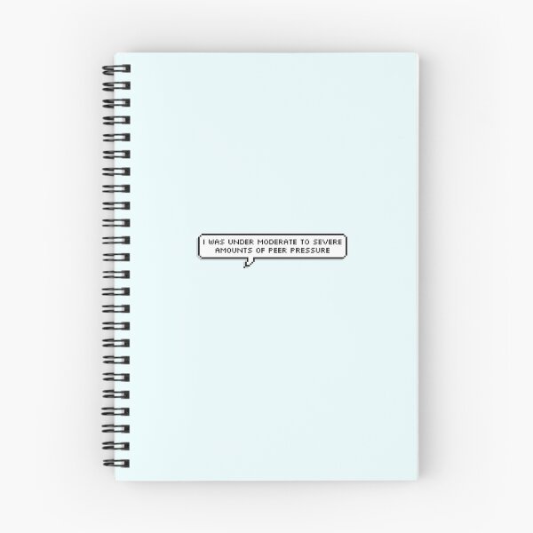 Item preview, Technoblade Quote: I Was Under Moderate To Severe Amounts Of Peer Pressure designed and sold by Swagneato.