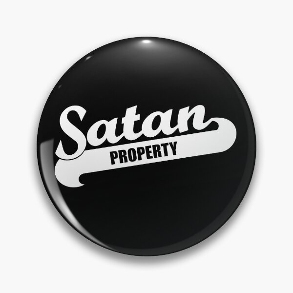 Item preview, Satan Property Funny Gift, BDSM, Submissive Fetish designed and sold by ArtsyloShop.