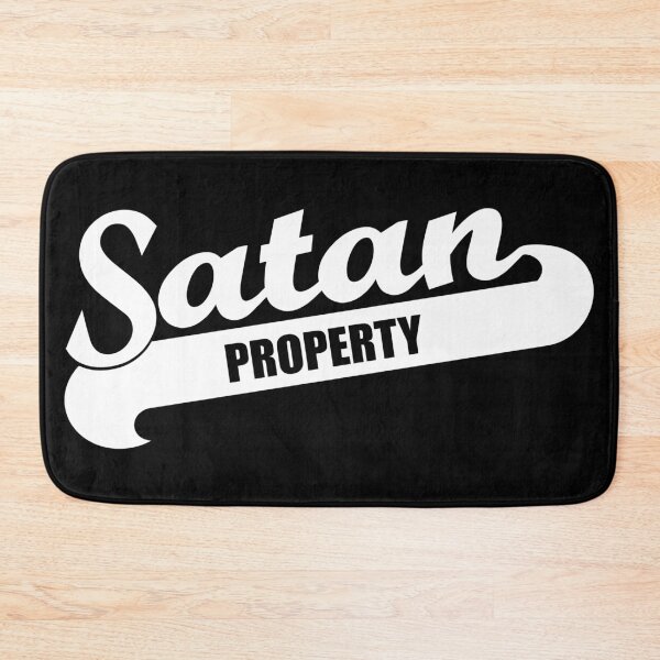 Item preview, Satan Property Funny Gift, BDSM, Submissive Fetish designed and sold by ArtsyloShop.