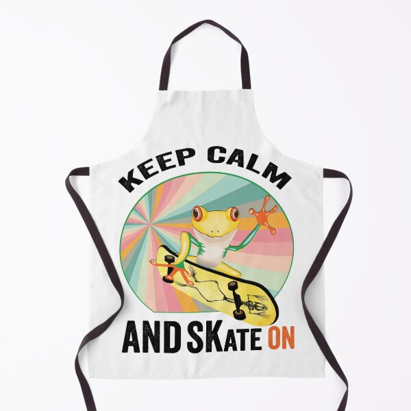 Item preview, Golden Frog On Skateboard Vintage Design Gift idea, Yallow board, Frog On Skateboard T Shirt, Keep Calm And Skate On. designed and sold by KHRO.