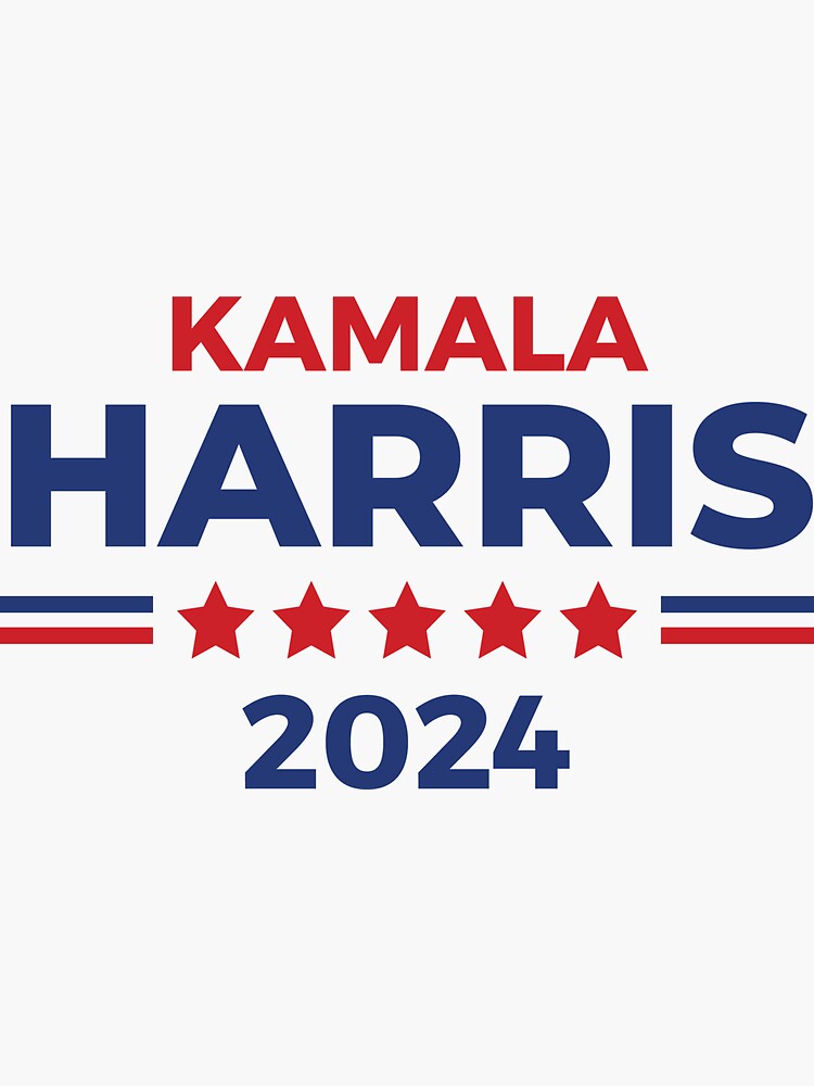 "Vice President Kamala Harris for President 2024" Sticker for Sale by