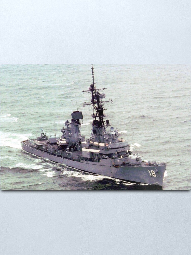 Alternate view of USS SEMMES (DDG-18) SHIP'S STORE Metal Print
