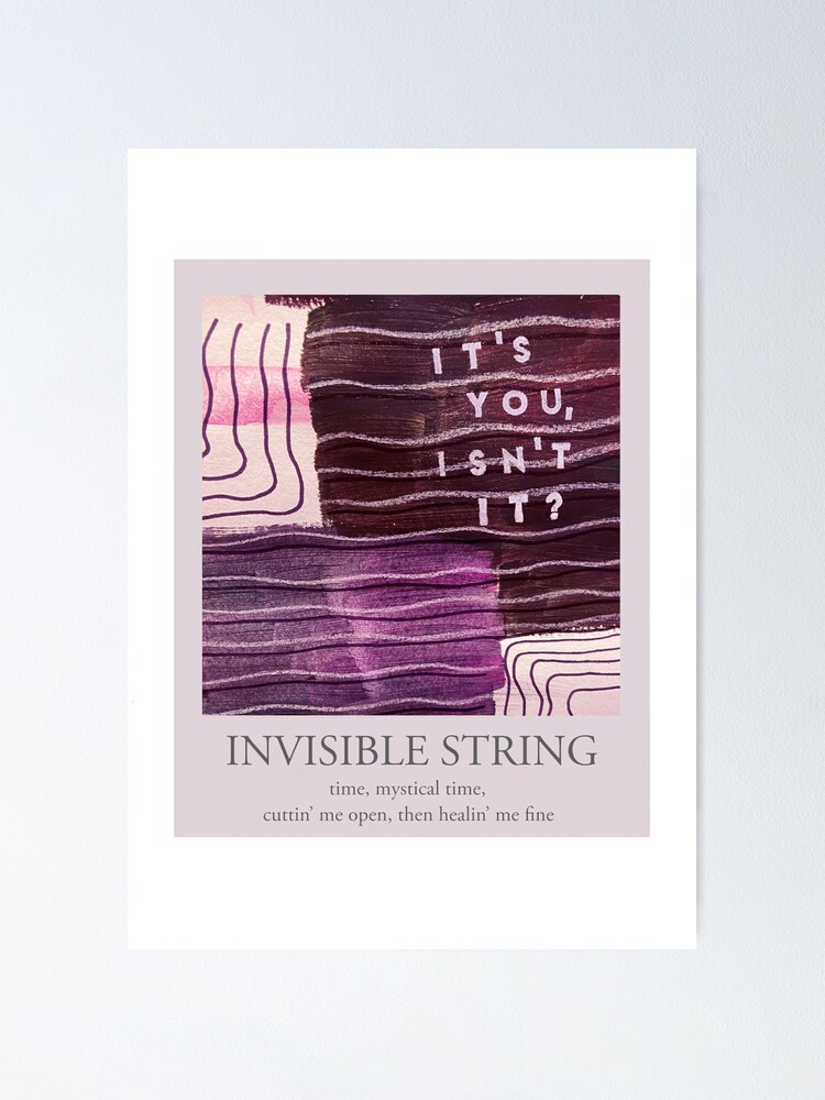 invisible string taylor swift  Taylor swift songs, Taylor swift posters,  Taylor swift discography