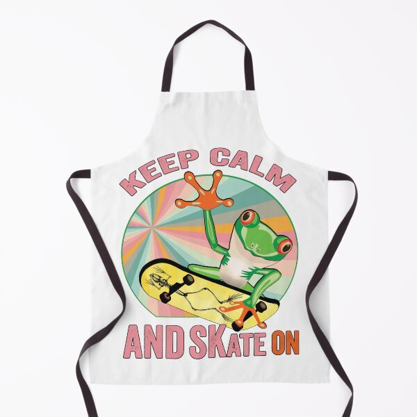 Item preview, Frog On Skateboard Vintage Design Gift idea, Yallow board, Frog On Skateboard T Shirt, Keep Calm And Skate On. designed and sold by KHRO.