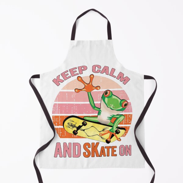 Item preview, Frog On Skateboard Vintage Design Gift idea, Yallow board, Frog On Skateboard T Shirt, Keep Calm And Skate On. designed and sold by KHRO.