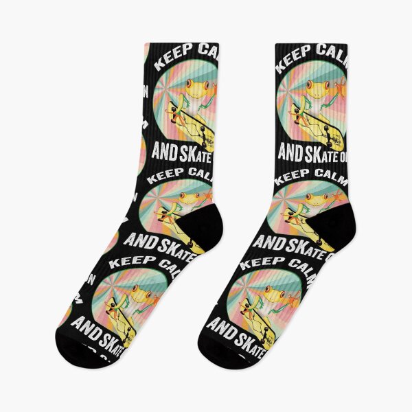Item preview, Golden Frog On Skateboard Vintage Design Gift idea, Yallow board, Frog On Skateboard T Shirt, Keep Calm And Skate On. designed and sold by KHRO.