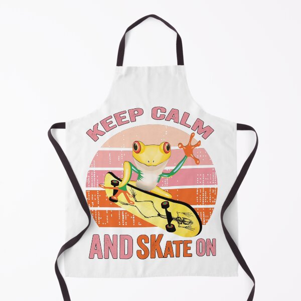 Item preview, Frog On Skateboard Vintage Design Gift idea, Yallow board, Frog On Skateboard T Shirt, Keep Calm And Skate On. designed and sold by KHRO.