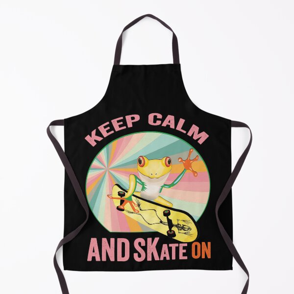 Item preview, Golden Frog On Skateboard Vintage Design Gift idea, Yallow board, Frog On Skateboard T Shirt, Keep Calm And Skate On. designed and sold by KHRO.