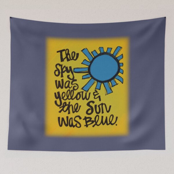 Item preview, Sky yellow sign designed and sold by Sugar-Magnolia.