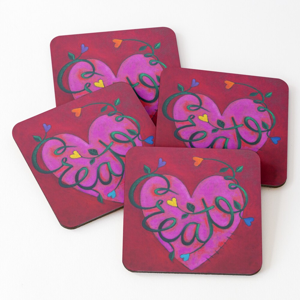 Item preview, Coasters (Set of 4) designed and sold by ThankForward.