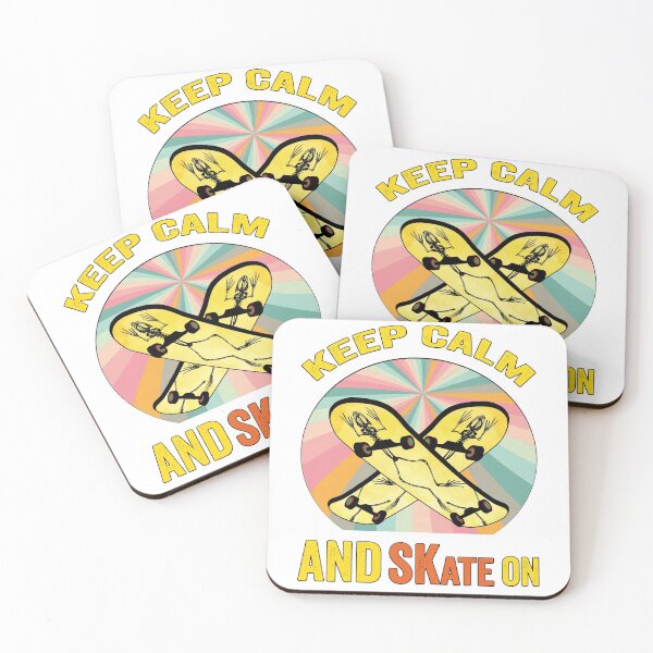 Item preview,  Keep Calm And Skate On, Frog On Skateboard Vintage Design Gift idea, Yallow board, Frog On Skateboard T Shirt. designed and sold by KHRO.