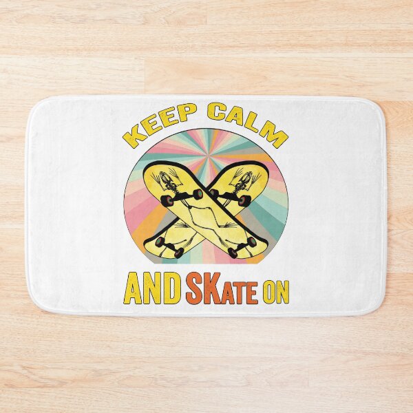 Item preview,  Keep Calm And Skate On, Frog On Skateboard Vintage Design Gift idea, Yallow board, Frog On Skateboard T Shirt. designed and sold by KHRO.