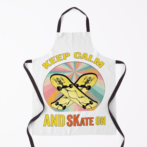 Item preview, Keep Calm And Skate On, Frog On Skateboard Vintage Design Gift idea, Yallow board, Frog On Skateboard T Shirt. designed and sold by KHRO.
