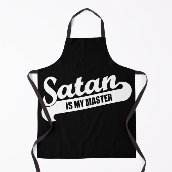 Item preview, Satan Is My Master, Funny Gift, BDSM, Submissive, Fetish designed and sold by ArtsyloShop.