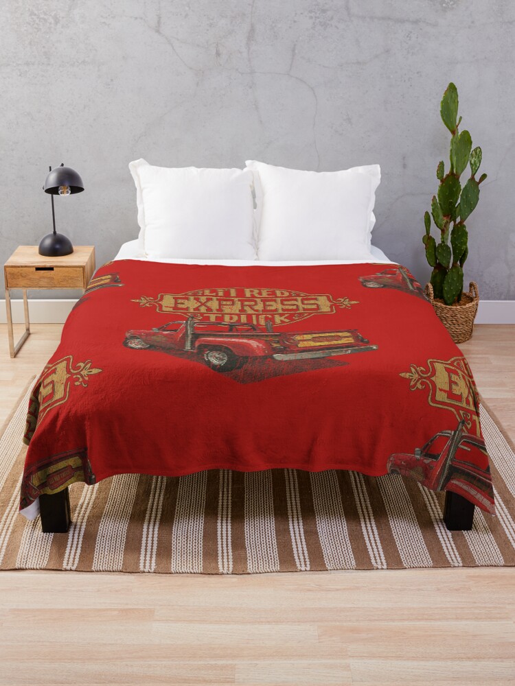 Thumbnail 1 of 6, Throw Blanket, Lil' Red Express 1978 designed and sold by AstroZombie6669.