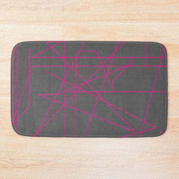 Item preview, Pink Labyrinth Maze on gray background designed and sold by oxoxoxo.