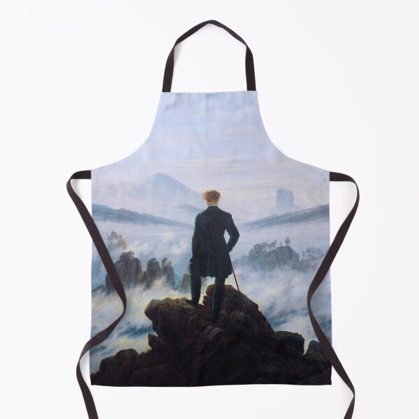 Item preview, Caspar David Friedrich "Wanderer above the sea of fog" designed and sold by Alexandra Dahl.