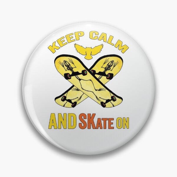 Item preview, Keep Calm And Skate On, Gift Idea for Anniversary, Wedding, Mother's Day, Father's Day, Graduation, Thanksgiving, Christmas & New Year's Day. designed and sold by KHRO.